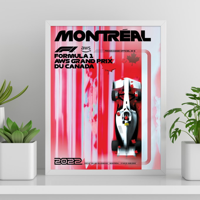 Canada GP Official 2022 F1 Poster