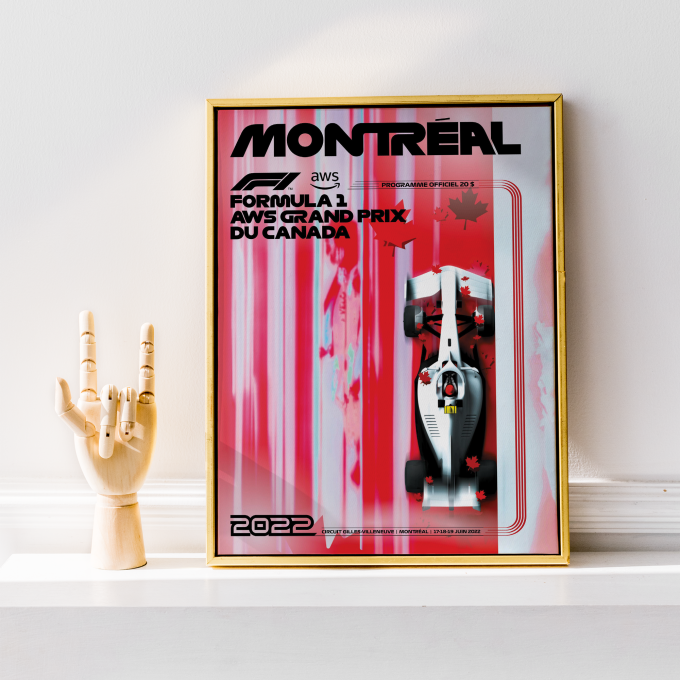 Canada GP Official 2022 F1 Poster