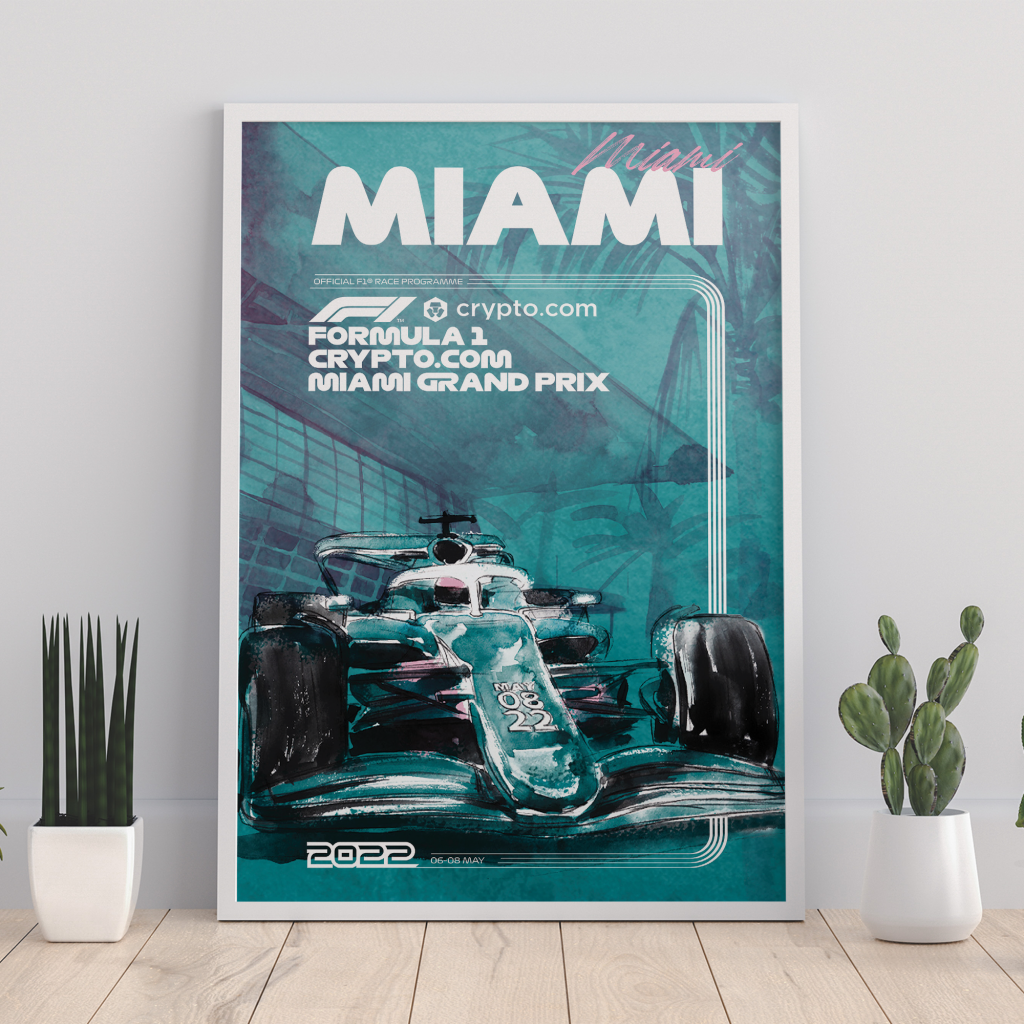 USA GP Official 2022 F1 Poster – Grand Prix Prints