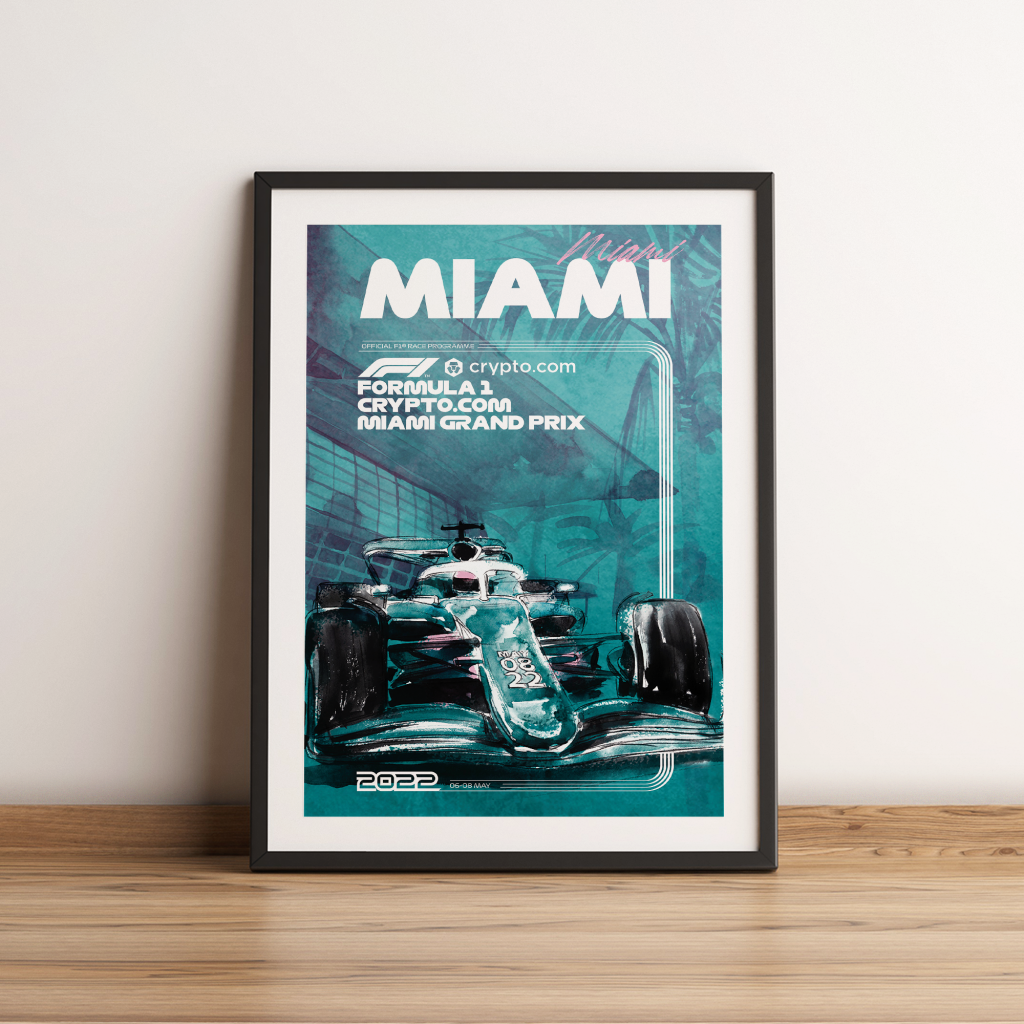 USA GP Official 2022 F1 Poster – Grand Prix Prints