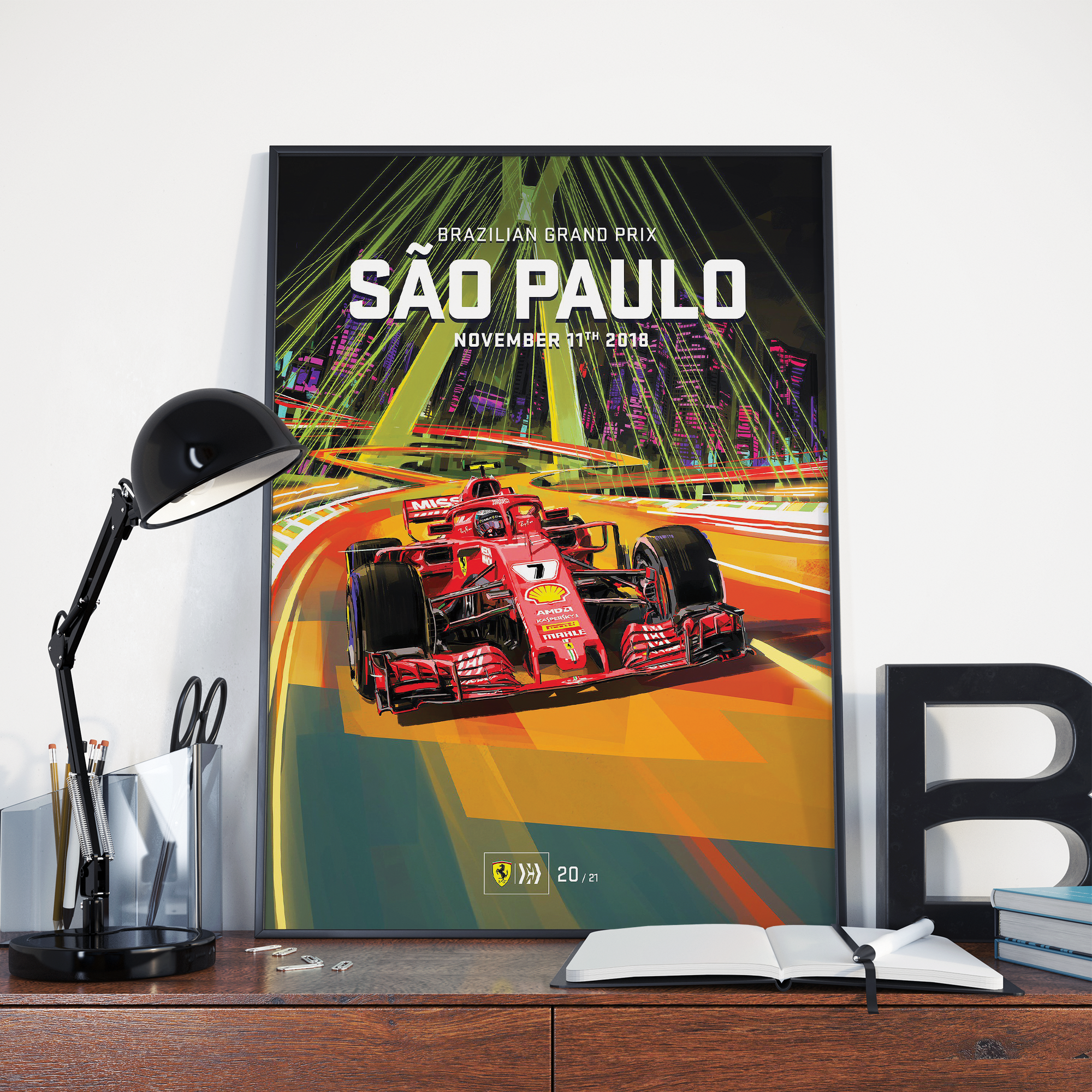 2023 Brazilian Grand Prix Print