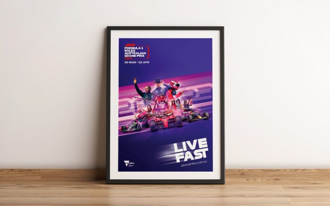 Australia GP Official 2023 F1 Poster