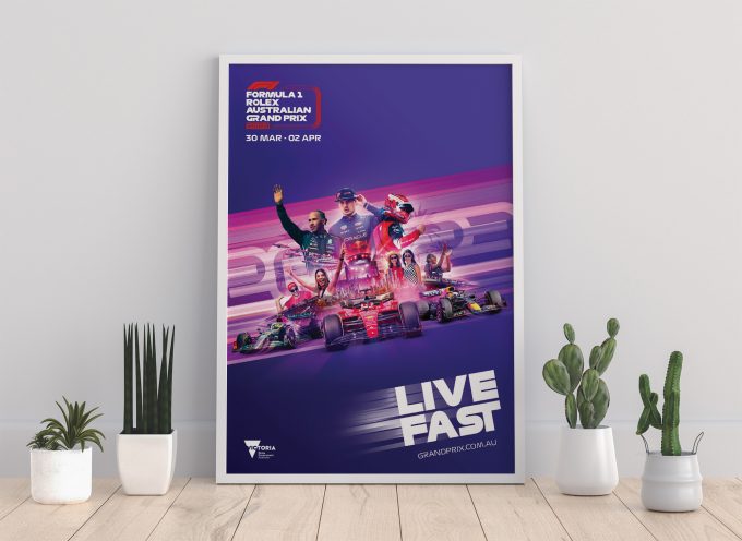 Australia GP Official 2023 F1 Poster