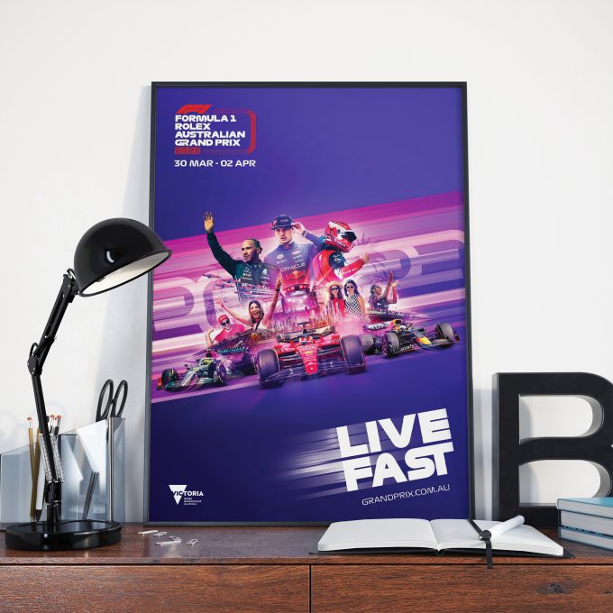 Australia GP Official 2023 F1 Poster