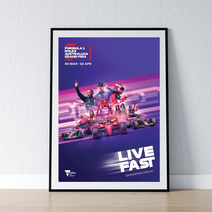 Australia GP Official 2023 F1 Poster