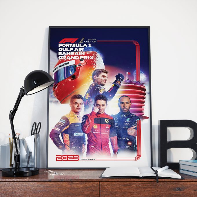 Bahrain GP Official 2023 F1 Poster