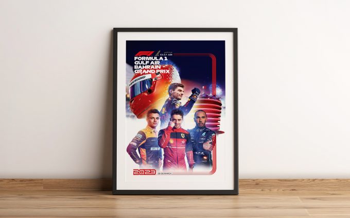 Bahrain GP Official 2023 F1 Poster