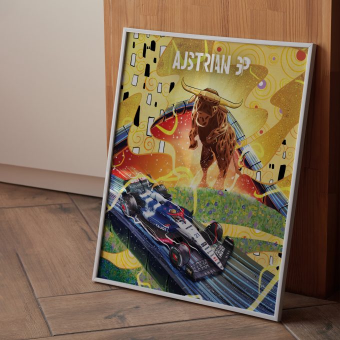 Alpha Tauri F1 Austria 2023 Poster