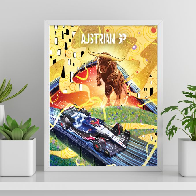 Alpha Tauri F1 Austria 2023 Poster