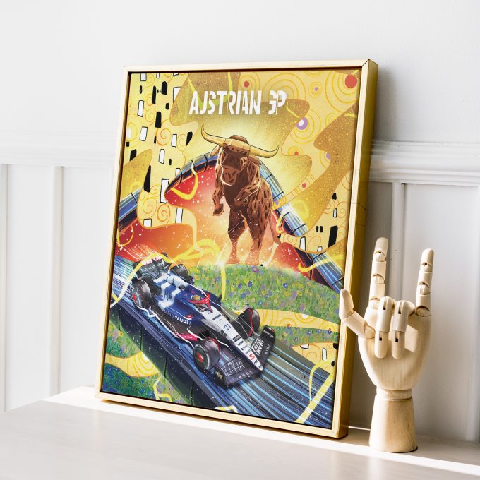 Alpha Tauri F1 Austria 2023 Poster