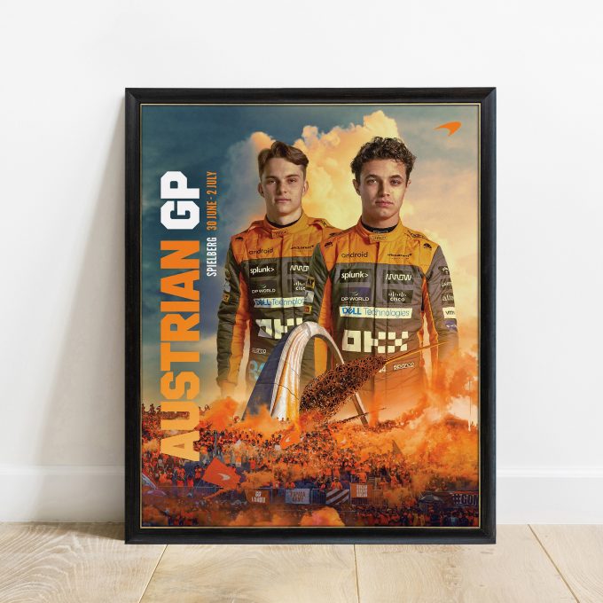 McLaren F1 Austria 2023 Poster