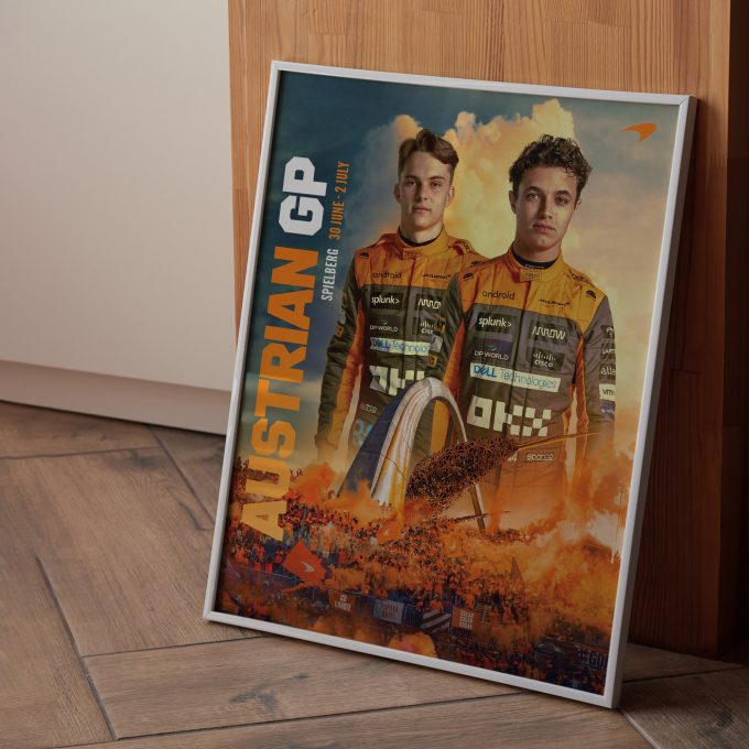 McLaren F1 Austria 2023 Poster