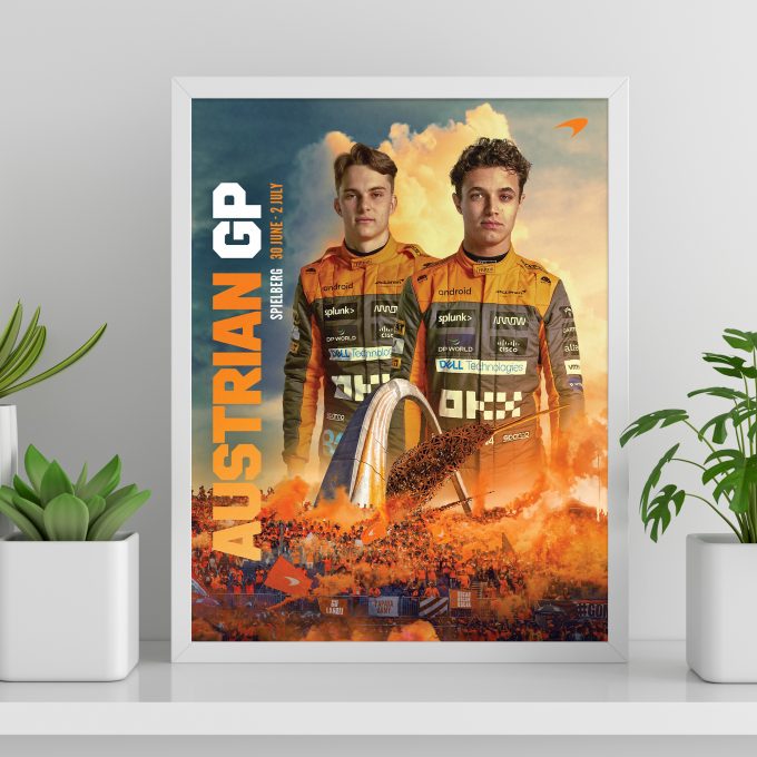 McLaren F1 Austria 2023 Poster