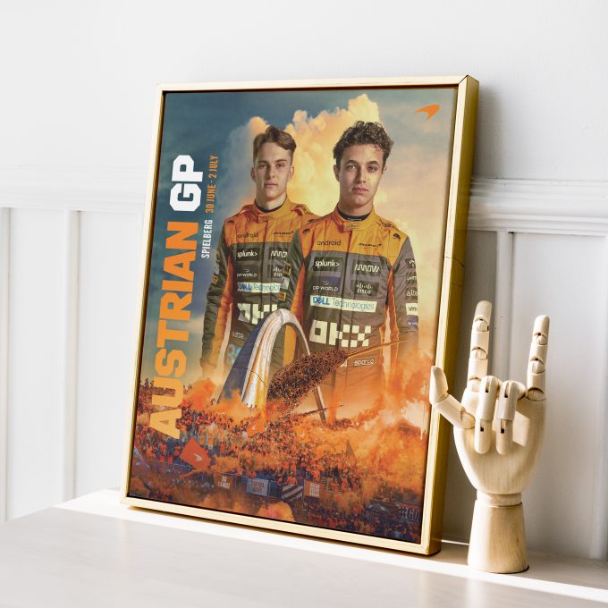 McLaren F1 Austria 2023 Poster