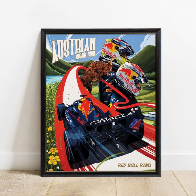 Austria 2023 Red Bull F1 Poster