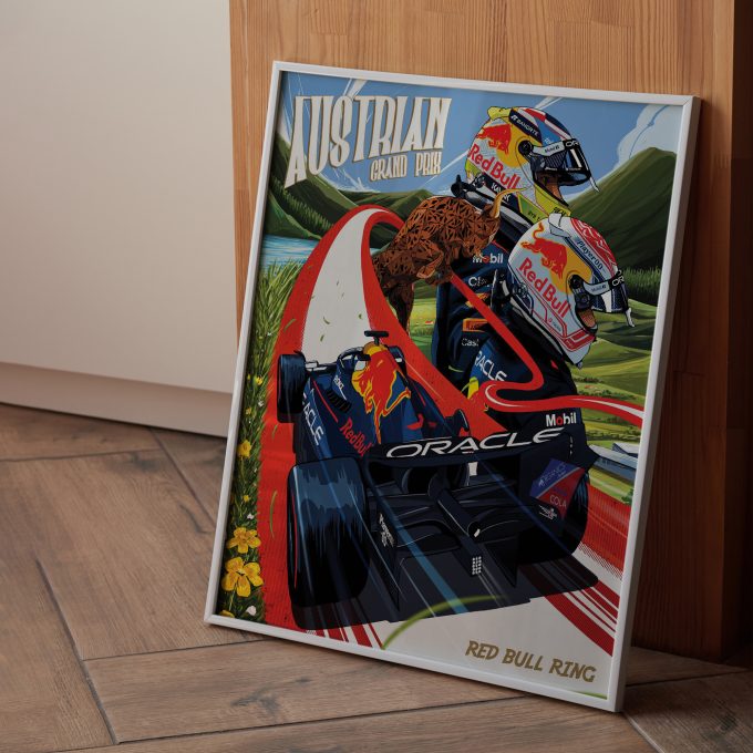 Austria 2023 Red Bull F1 Poster