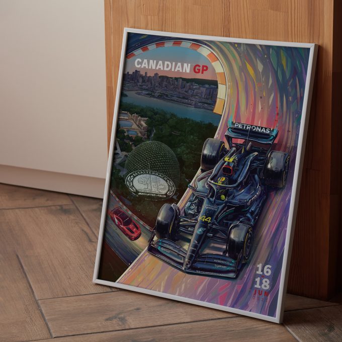 Canada 2023 Mercedes F1 Poster