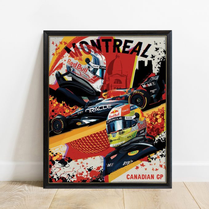 Canada 2023 Red Bull F1 Poster