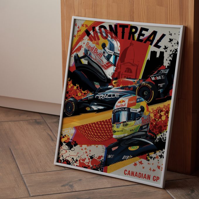 Canada 2023 Red Bull F1 Poster