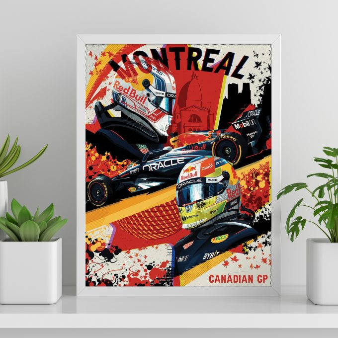 Canada 2023 Red Bull F1 Poster