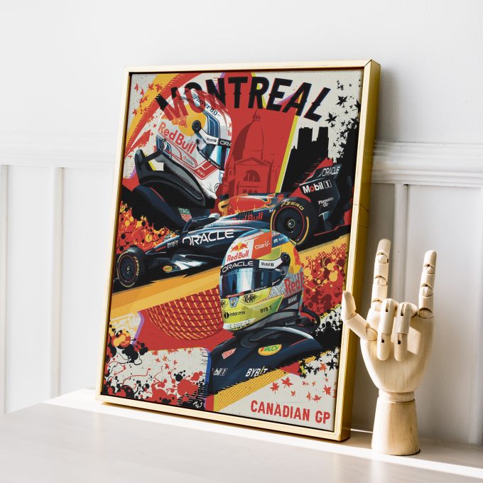 Canada 2023 Red Bull F1 Poster