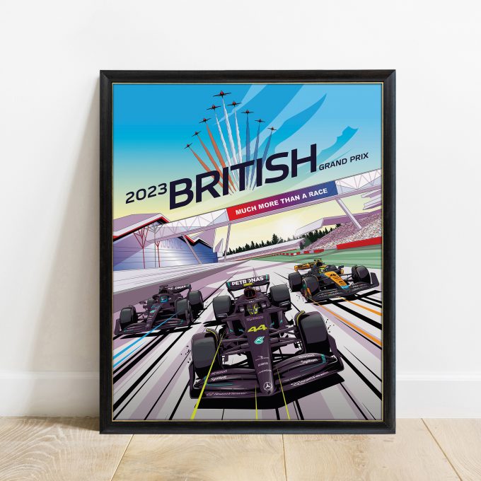 Silverstone Official 2023 F1 Poster