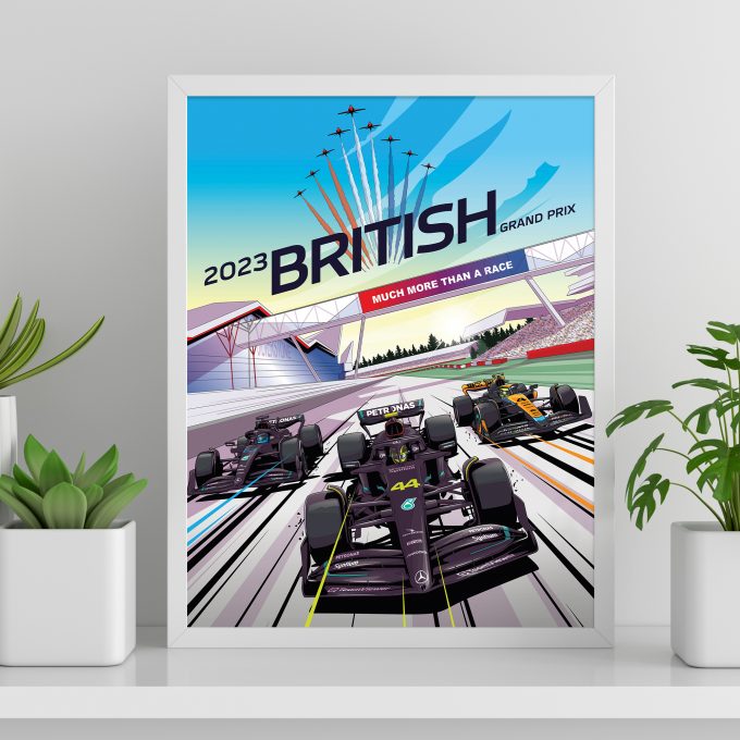 Silverstone Official 2023 F1 Poster