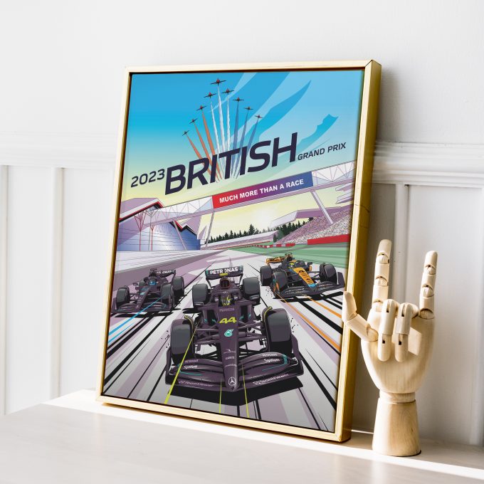 Silverstone Official 2023 F1 Poster