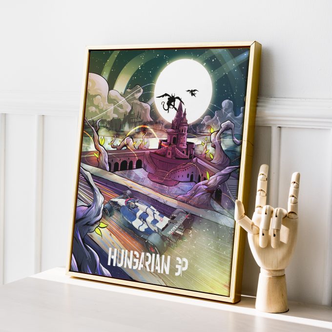 Alpha Tauri F1 Poster Hungary 2023