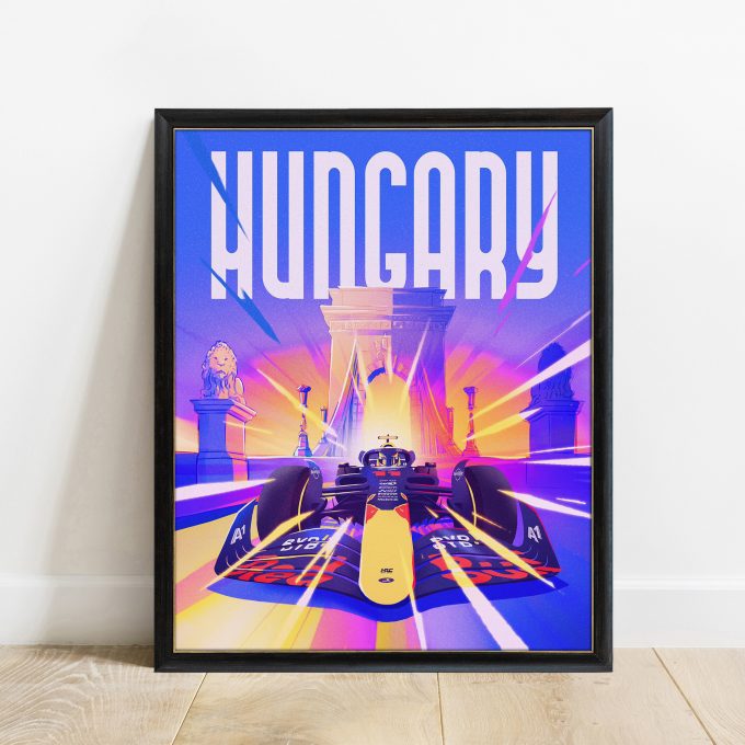 Red Bull F1 Poster Hungary 2023