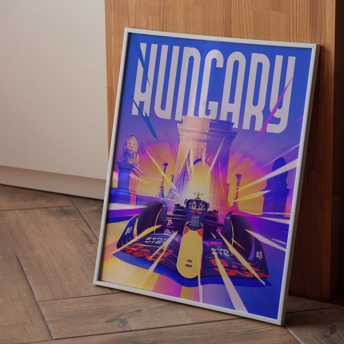 Red Bull F1 Poster Hungary 2023