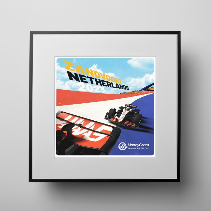 Dutch Haas F1 2023 Poster