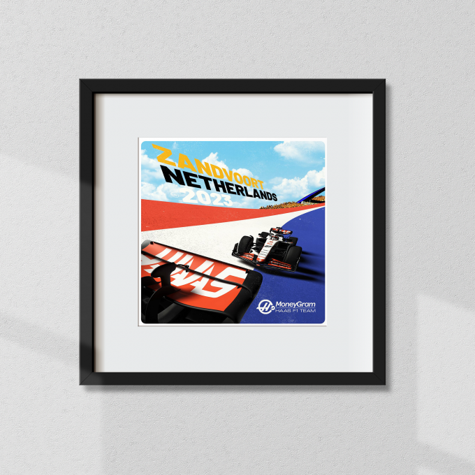 Dutch Haas F1 2023 Poster