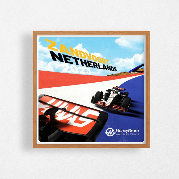 Dutch Haas F1 2023 Poster