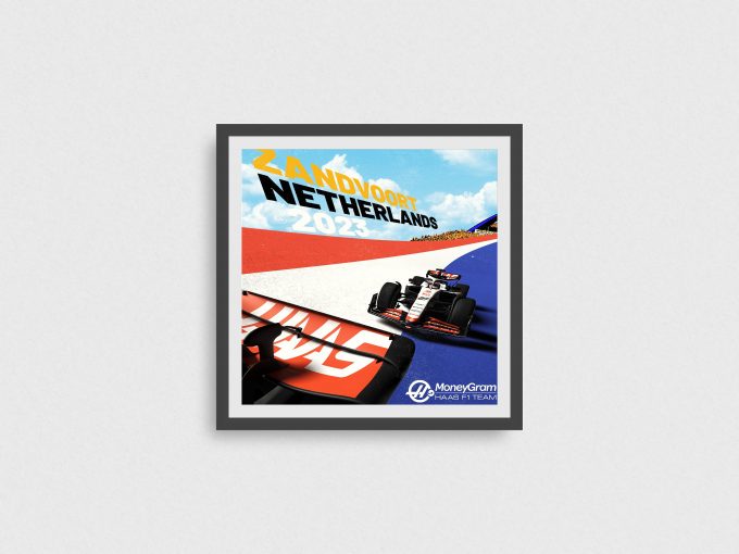 Dutch Haas F1 2023 Poster