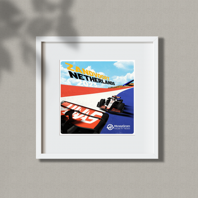 Dutch Haas F1 2023 Poster