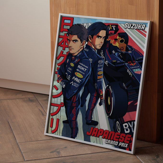 Japan 2023 Red Bull F1 Poster