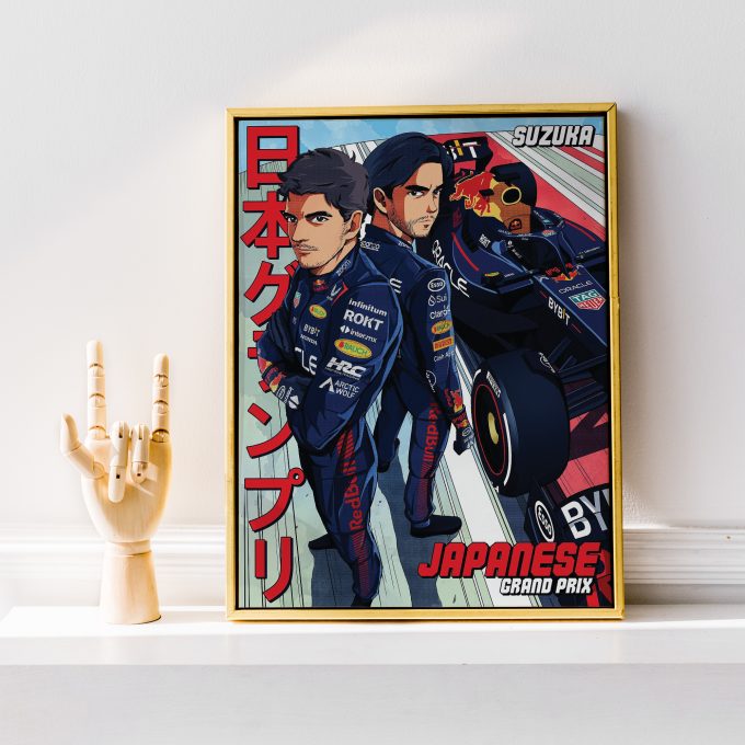 Japan 2023 Red Bull F1 Poster