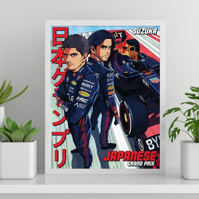 Japan 2023 Red Bull F1 Poster