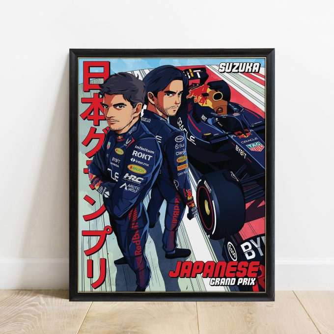 Japan 2023 Red Bull F1 Poster