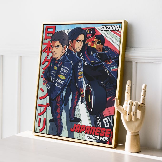 Japan 2023 Red Bull F1 Poster