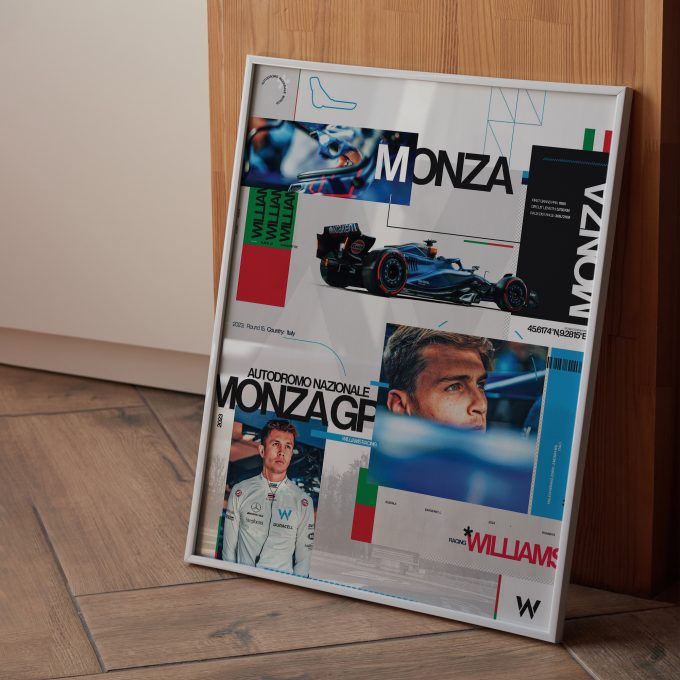 Japan 2023 Williams F1 Poster