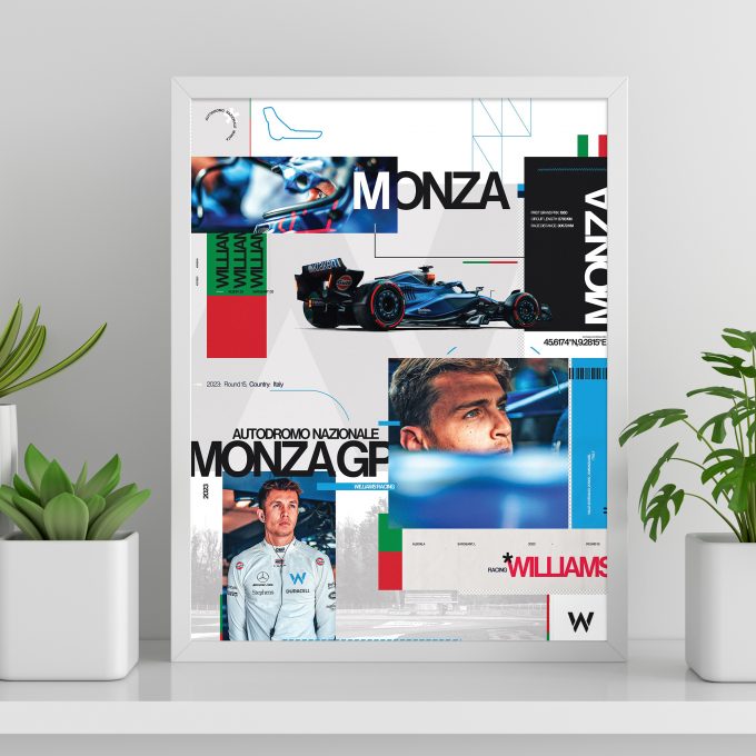 Japan 2023 Williams F1 Poster