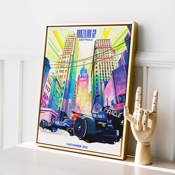 Brazil 2023 Red Bull F1 Poster