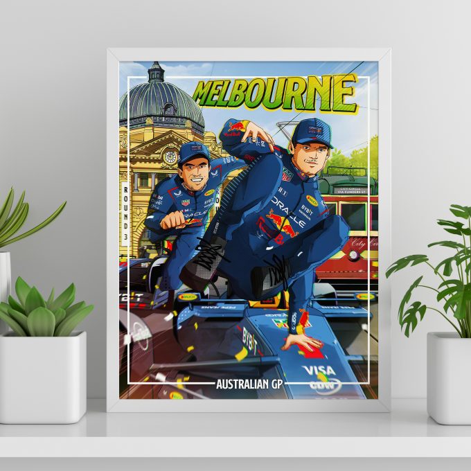 Australia 2024 Red Bull F1 Poster