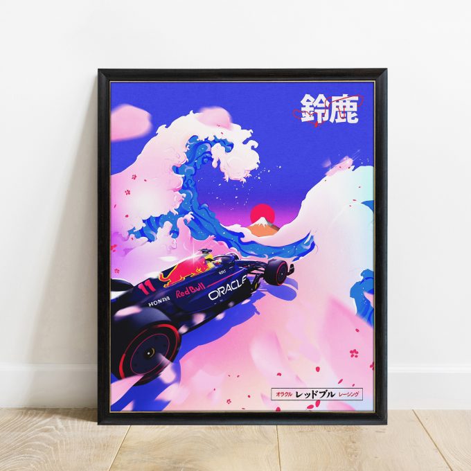 Japan 2024 Red Bull F1 Poster