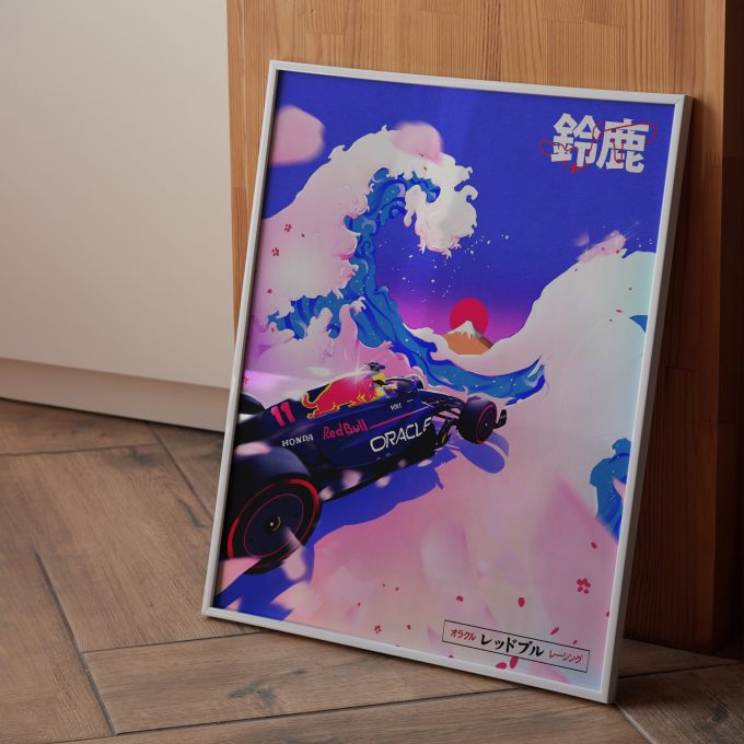 Japan 2024 Red Bull F1 Poster