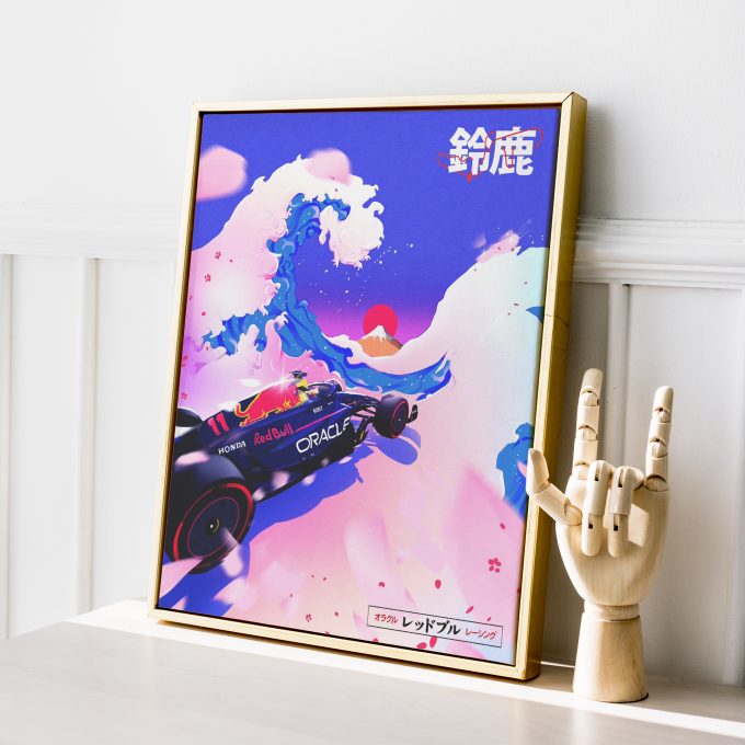 Japan 2024 Red Bull F1 Poster