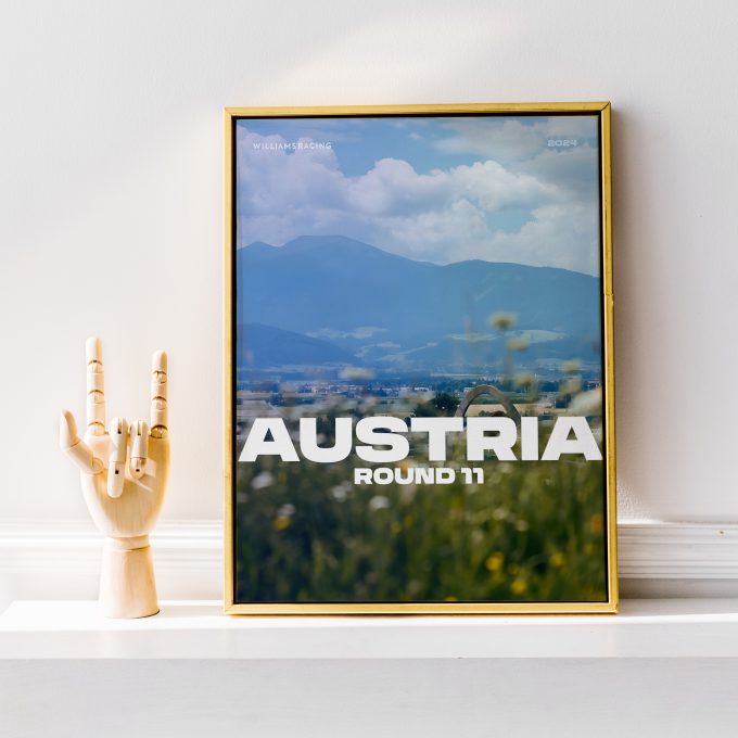 Austria 2024 Williams F1 Poster