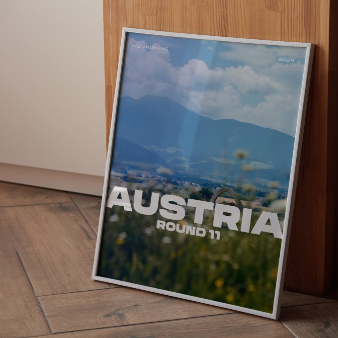 Austria 2024 Williams F1 Poster